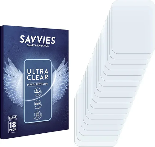 Miniatura 5 de savvies Protector de pantalla puede usarse con Vwar DT7 Max Serie 7 (1.772 in) Protector de pantalla transparente, paquete de 18