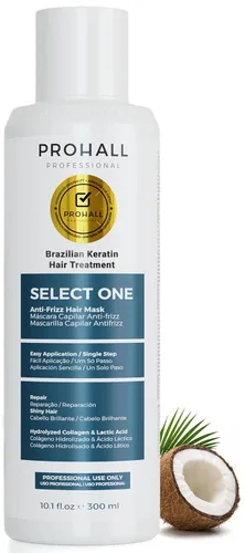 Miniatura 11 de Tratamiento de queratina brasileña Complejo de soplado-PROHALL SELECT ONE 4.05 oz-Tratamiento capilar de queratina sin formaldehído