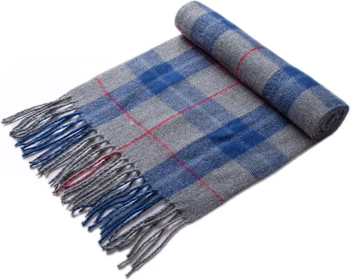 Miniatura 22 de Alpine Swiss Bufanda a cuadros para hombre, ultra suave, chal de invierno, cálido, ligero, para clima frío
