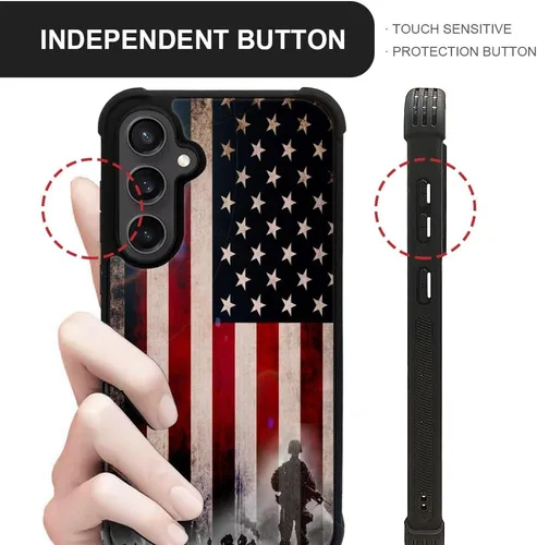 Miniatura 214 de CARLOCA Funda compatible con Samsung Galaxy S22 Ultra, diseño gráfico de Star Howling Wolfs Samsung Galaxy S22 Ultra, diseño gráfico, a prueba