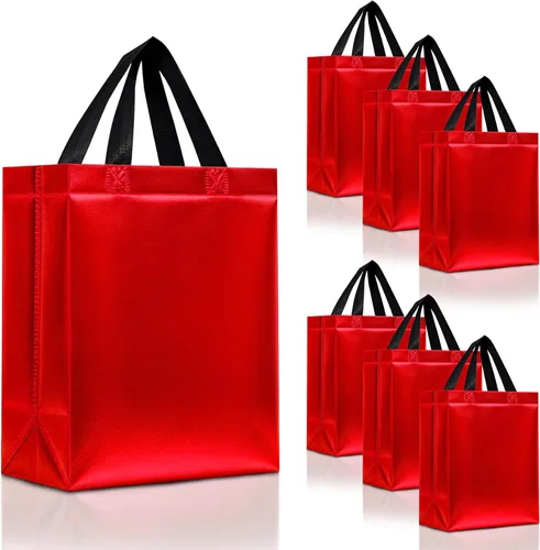 Miniatura 76 de Nush Nush Bolsas de regalo de color azul aguamarina de gran tamaño – Juego de 30 bolsas de regalo azul claro brillante con asas a granel – Bolsa