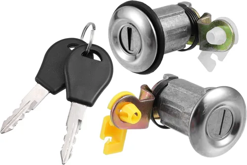 Miniatura 10 de X AUTOHAUX 1 juego de cilindros de bloqueo de puerta delantera con 2 llaves para Hyundai Elantra 2011-2016 1.8L 2.0L lado del conductor izquierdo