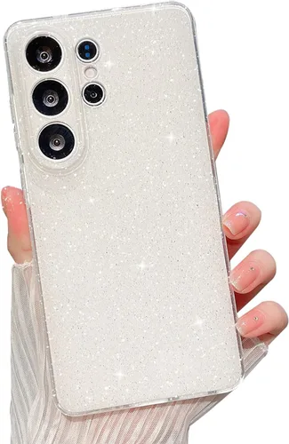 Miniatura 119 de MINSCOSE Compatible con Samsung Galaxy S22 Plus Case, Bonito Color Neón Brillante, con Purpurina Brillante Delgada Resistente a Golpes de Silicona