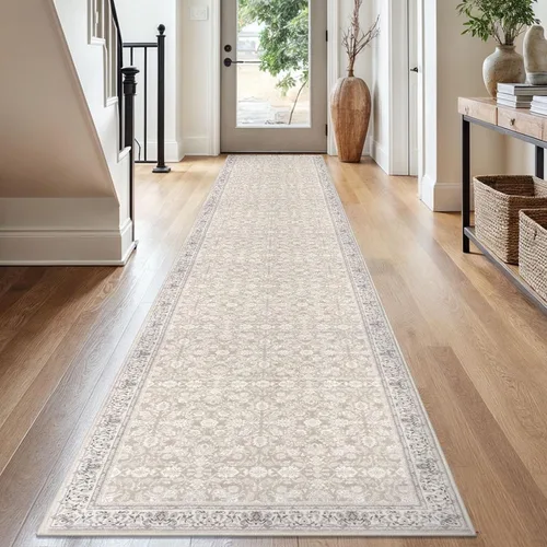 Miniatura 92 de SIILOOM Alfombra antideslizante de pasillo moderna de 2 x 5, súper suave, para pasillos, decoración para cocina, alfombras para pasillos sin 2-Verde