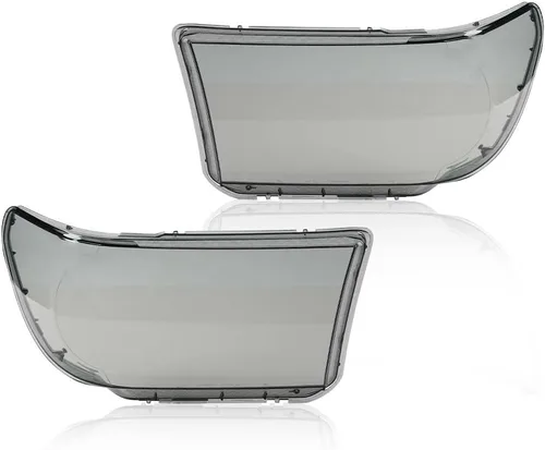 Miniatura 10 de CNNELL Cubierta de lente de faro delantero izquierdo+derecho (transparente) compatible con Toyota Tundra 2007-2013 /Compatible con Toyota Sequoia