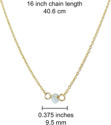Miniatura 207 de Gargantilla de piedra natal – Regalo de cumpleaños, regalo para niña, mujer, amiga, hija, esposa, mamá, ella, joyas de piedras preciosas para uso