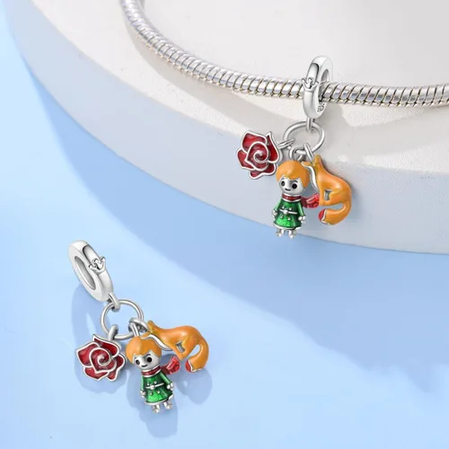 Miniatura 55 de LIGHTDOG Abalorios de plata de ley 925 para pulseras Pandora, collares para mujer, cuentas colgantes, cuentas de joyería, regalos para mujeres