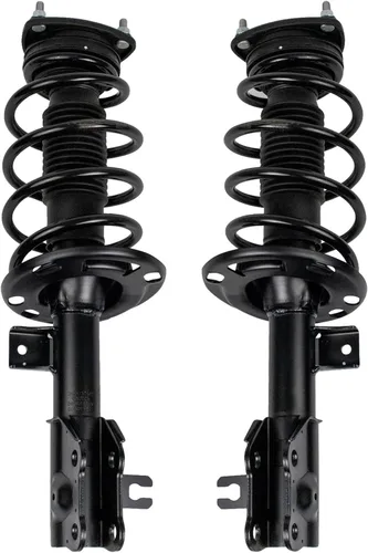 Miniatura 262 de TRQ Conjunto de Amortiguador y Resorte Delantero Cargado con Resorte Helicoidal Pre-ensamblado Compatible con Jeep Cherokee Limited AWD 14-22 Sin
