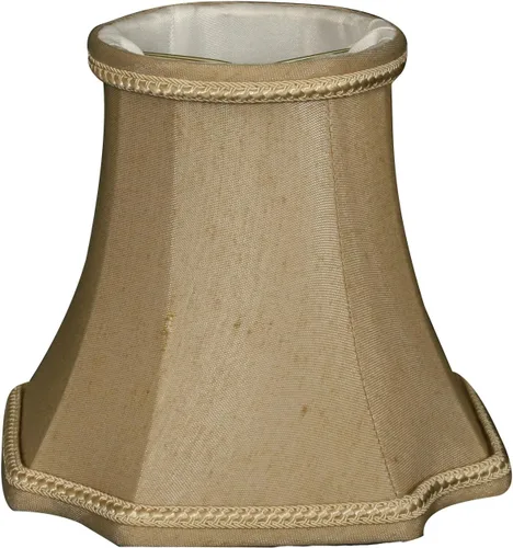 Royal Designs, Inc. CS-714AGL - Lámpara de araña de esquina invertida con borde decorativo, 3 x 5 x 4.5 pulgadas, color dorado antiguo