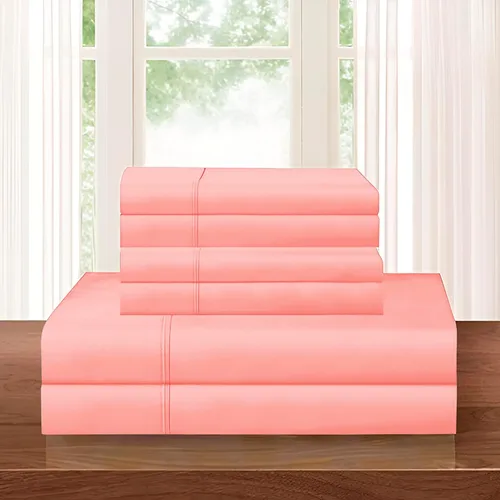 Miniatura 82 de Elegant Comfort - Juego de ropa de cama resistente a arrugas y decoloración más acogedor, sábana bajera elástica en todo el contorno, bolsillo