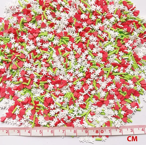 Miniatura 3 de Chispas falsas de resina Chispas de caramelo falsas Chispas de arcilla Chispas de polímero Rebanadas de arcilla de polímero para arte de uñas
