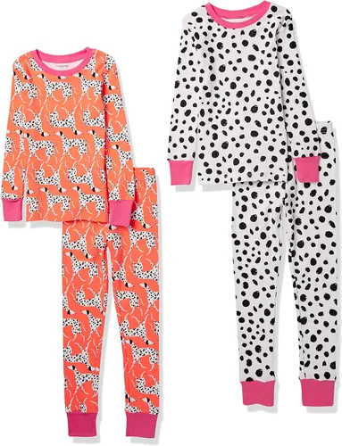 Miniatura 9 de Amazon Essentials Babies, Toddlers and Boys' Snug-Fit Cotton Pajama Set, Multipacks