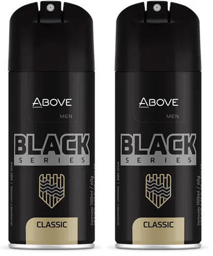 Miniatura 8 de ABOVE Black Series Body Spray, Extreme, 2.12 onzas – Desodorante – Fragancia de madera – Máscaras de transpiración – Spray seco de larga duración