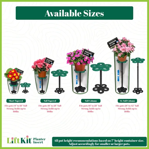 Miniatura 7 de Inserto para maceta Lift Kit Alto con forma cónica para rellenar la parte inferior de macetas altas y contenedores grandes de plantas Para