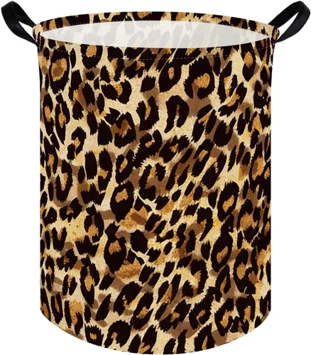 Miniatura 22 de FXOLCSHE Cesta de lavandería para bebés con animales, cesta de lavandería para bebés de animales del bosque, cesta de juguetes para niños, cesta