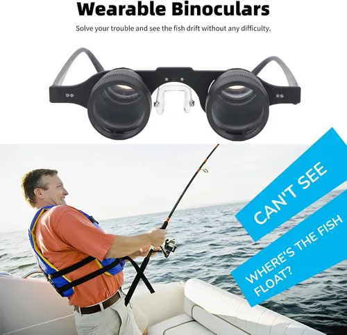Miniatura 3 de Yoidesu Prismáticos profesionales 10X HD para pesca, observación de aves, deportes, conciertos, teatro, telescopio portátil, lentes de ópera con 2