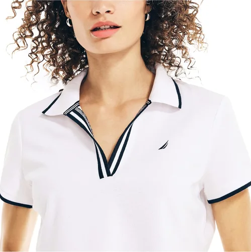 Miniatura 3 de Nautica Polo Ocean con cuello dividido para mujer
