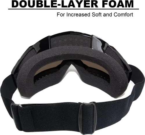 Miniatura 5 de Gafas de motocross para motocicleta, ATV, motocross, equitación, todoterreno, adultos, hombres, mujeres, jóvenes, niños
