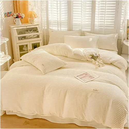 Miniatura 3 de Bed, Bedding Set Soft Double Duvet Cover Set with Sheets Comfortable Breathable Bedding Sets