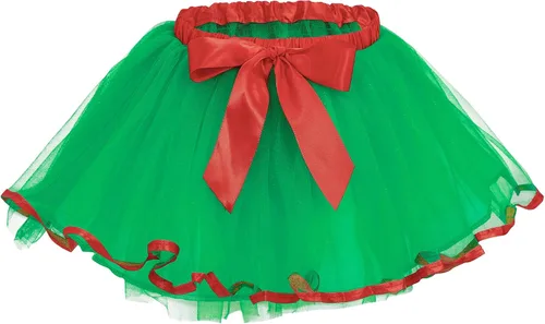 Miniatura 53 de Century Star Tutú de 4 capas para niñas pequeñas, faldas de ballet de tul para baile de princesa, esponjoso, para fiestas de cumpleaños de 2 a 8 años