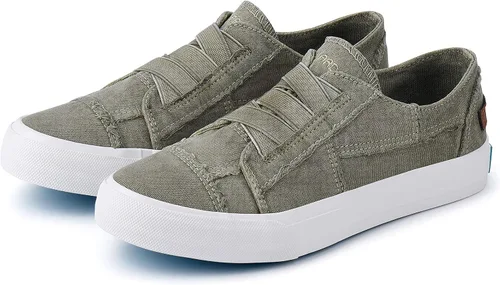 Miniatura 4 de JENN ARDOR - Tenis de lona para mujer, diseño de metercon cordones, zapatos de caña baja a la moda, cómodos zapatos casuales para caminar