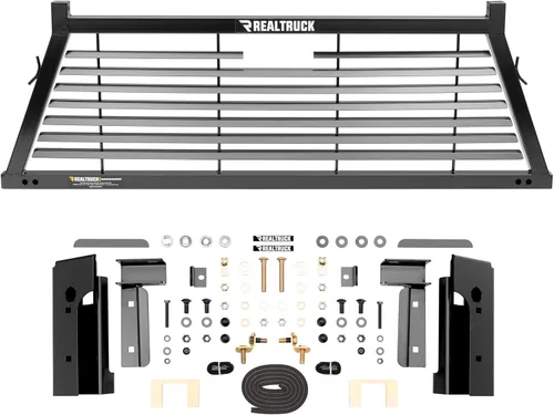 Miniatura 20 de RealTruck Backrack Bastidor Original + Kit de Herramientas para uso con Cama Estándar, Combo Negro, Sin Taladro 15004 & 30123 Compatible