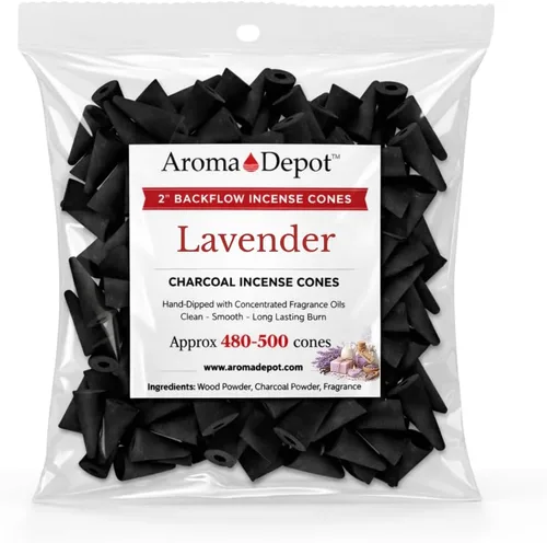 Miniatura 18 de Conos de incienso de carbón de reflujo de sangre de dragón de 2 pulgadas (aprox. 4850-500) al por mayor Conos de Incienso de Carbón de Retorno