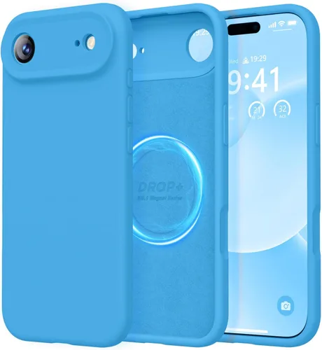 Miniatura 384 de LOVE 3000 Compatible con Funda para iPhone 15, [Cámara de Cobertura Completa de Silicona Suave] [Protección contra Caídas de 8 pies], Forro de Negro