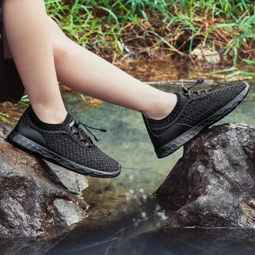 Miniatura 5 de DOUSSPRT Zapatos de agua para niños y niñas, secado rápido, playa, deportes, natación, piscina, zapatos acuáticos para niños pequeños, niños grandes