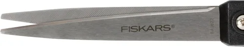 Miniatura 5 de Fiskars - Tijeras multiusos de acero inoxidable reciclado de 8 pulgadas, color gris Tijeras artesanales con asas ergonómicas, tijeras