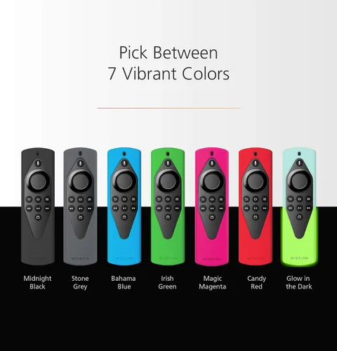 Miniatura 2 de Funda hecha para Amazon Remote Cover Case, para Alexa Voice Remote Lite Negro