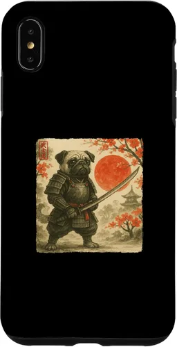 Miniatura 11 de Pug Samurai Japanese Warrior Costume Sumi-e Art Funny Case for iPhone 17