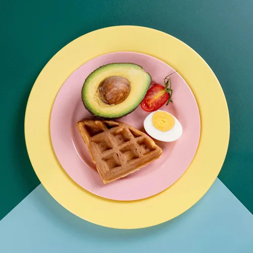 Miniatura 9 de POSATE Platos de plástico desechables, 60 unidades, 30 platos llanos resistentes de 10.25 pulgadas y 30 platos de postre de 7.5 pulgadas para Rosa