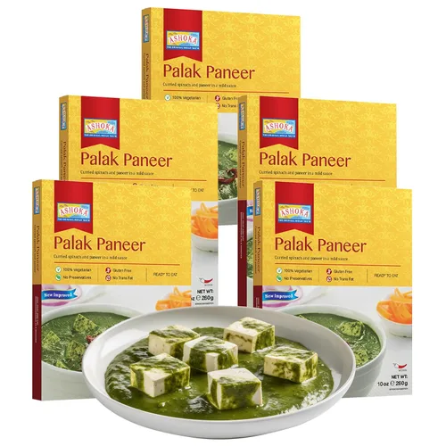 Miniatura 16 de Ashoka Comidas indias listas para comer desde 1930, 100% vegetariano Dal Makhani, comida india totalmente natural cocinada tradicionalmente, a base