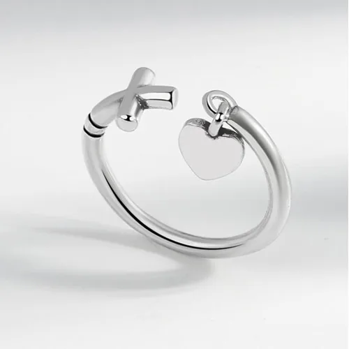 Miniatura 2 de 925 Sterling Silver Ring Minimalist Adjustable Rings Band Handmade Rings for Women Girls