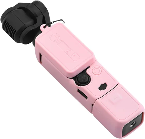 Miniatura 4 de Funda protectora de silicona para DJI Osmo Pocket 3 Funda de silicona Funda protectora Gimbal de mano Accesorios de cámara de acción (rosa)