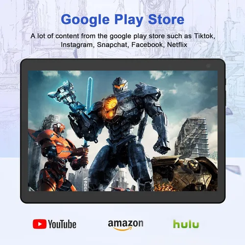 Miniatura 3 de COOPERS Tablet Android de 10 pulgadas, 6 GB de RAM+32 GB ROM tabletas de computadora compatibles con 1 TB expandir, pantalla táctil IPS de 1280 *