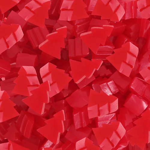 Miniatura 6 de Caramelos de regaliz de cereza de Navidad, paquete de 9 onzas, golosinas festivas en forma de árbol en un paquete sellado de fábrica, gran relleno