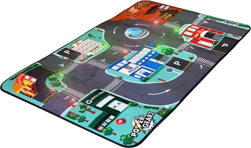 Miniatura 5 de Power Gearz - Juguete desmontable con destornillador y tornillos, paquete de 3 camiones para niños y niñas, camión de bomberos, camiones de basura