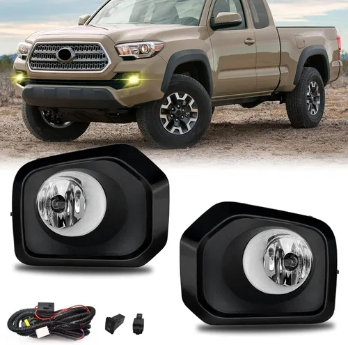Miniatura 22 de Fog Lights Compatible With 2013 2014 2015 Ford Explorer Front Bumper Driving Lamp Assembly Clear Lens
