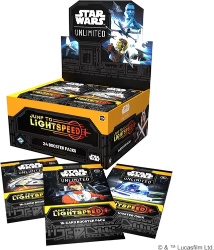 Miniatura 4 de Asmodee Star Wars: Unlimited TCG Jump to Lightspeed Booster Display (juego de 24 paquetes de refuerzo) - Juego de cartas coleccionables para niños