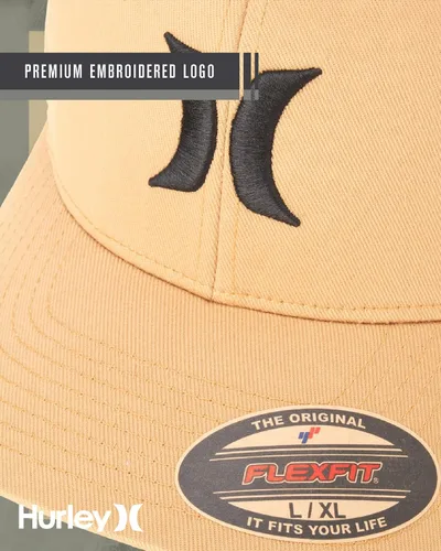 Miniatura 41 de Hurley Gorra de béisbol para hombre - Flexfit - Gorras de béisbol ajustadas para hombre (tamaños: S-XL)