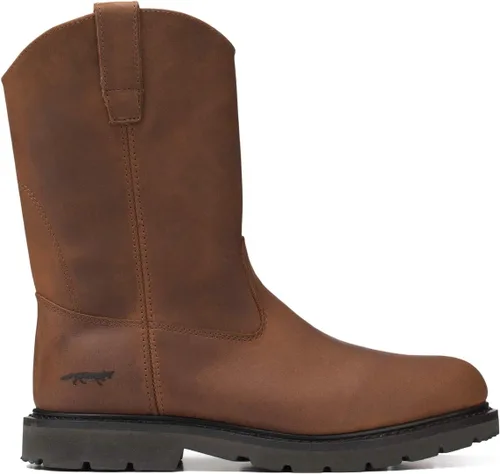 Miniatura 2 de Golden Fox - Botas de trabajo para hombre de cuero Wellington para granja y construcción