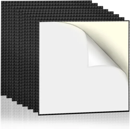 Miniatura 29 de Lekebaby Base de construcción clásica para ladrillos de construcción, 100% compatible con las principales marcas: placa base de 10 x 10 pulgadas