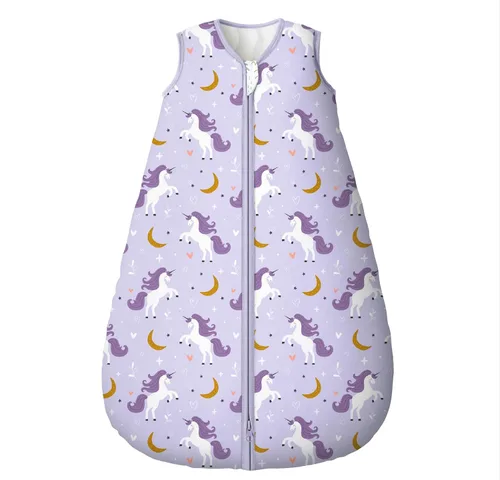 Miniatura 29 de Yoofoss Saco de dormir para bebé de 18-24 meses Manta vestible para bebé 100% algodón orgánico Cremallera de 2 vías TOG 0.5 Saco de dormir