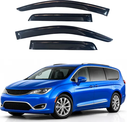 Miniatura 398 de Visor para ventana IG para Hyundai Venue 2020-2023, protector contra la lluvia, adhesivo extra duradero, deflector de viento para lado