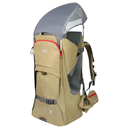 Miniatura 8 de WIPHA - Mochila para bebé, ergonómico, con toldo para el sol, mochila de senderismo con gran espacio de almacenamiento y bolsillo aislado, asiento