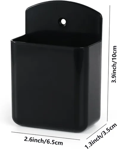 Miniatura 2 de noonebutyou Soporte de control remoto de pared para TV, soporte autoadhesivo para rotulador, soporte para bolígrafo, para hogar, oficina, escuela