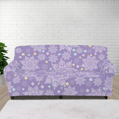 Miniatura 34 de Horeset Fundas elásticas para sofá con diseño de flores otoñales, lavables para sofá de 2 cojines, funda protectora para mascotas y perros