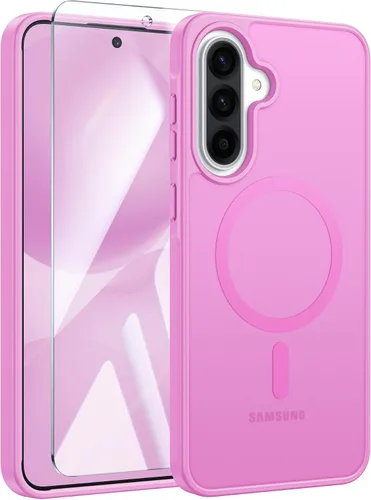 Miniatura 59 de FNTCASE - Funda para iPhone 16 Pro: magnética, mate, translúcida, de grado militar, protectora contra caídas, resistente, fina, duradera y a prueba